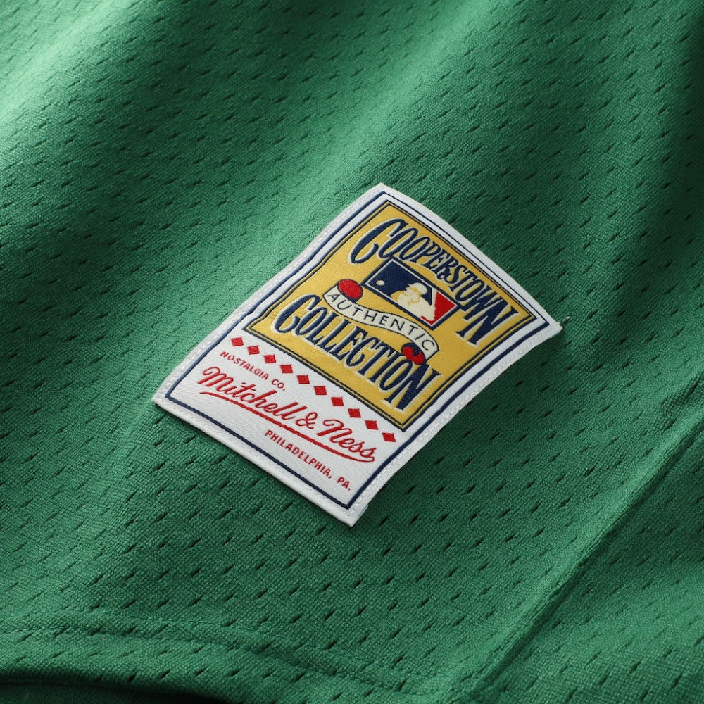 Rickey Henderson Athletics Authentic Batting Practice Jersey Green
