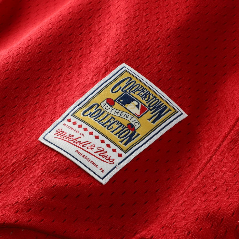 Ozzie Smith St. Louis Cardinals Authentic Batting Practice Jersey Scarlet