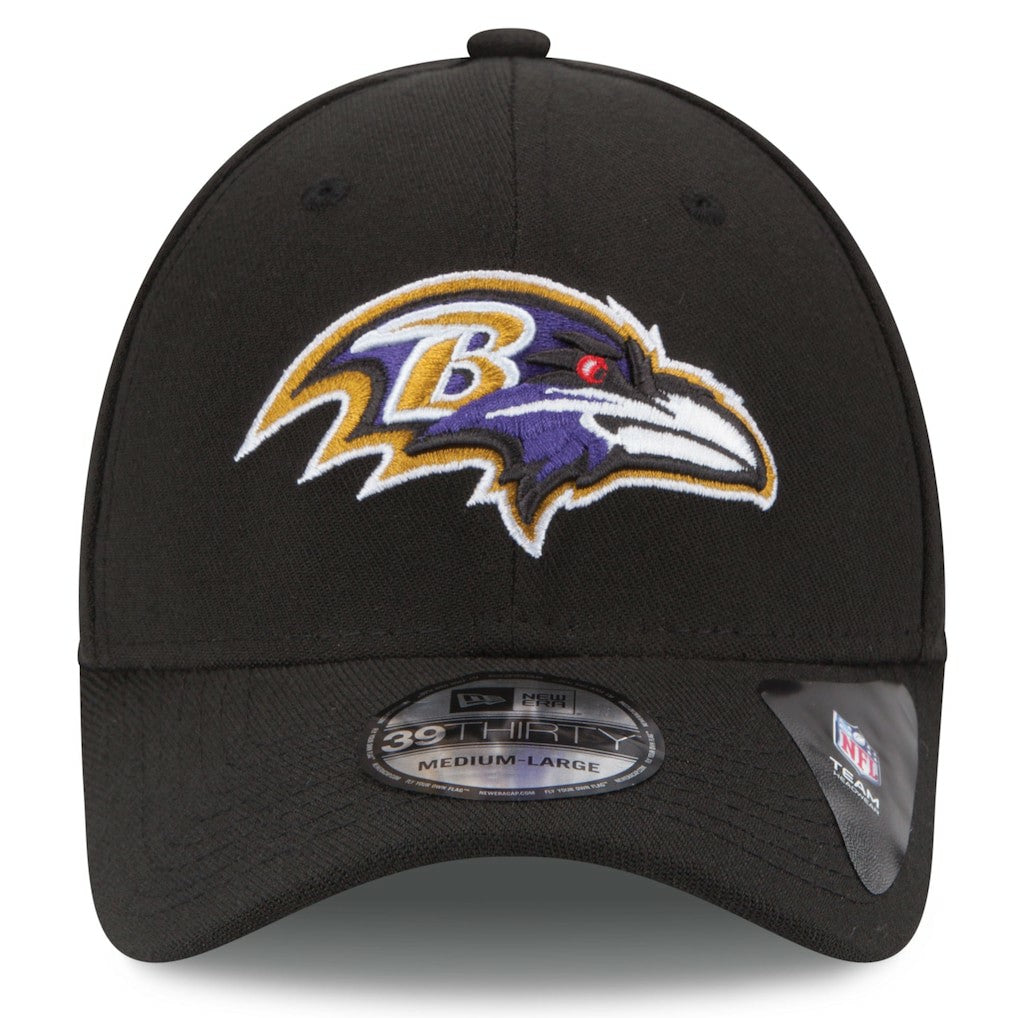 Baltimore Ravens New Era 39THIRTY Team Classic Flex Hat - Black on sale