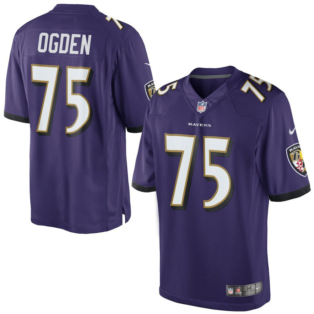 Jonathan Ogden Baltimore Ravens Retired Player Limited Jersey - Purple cheap