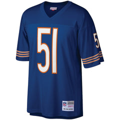 Dick Butkus Chicago Bears Retired Player Legacy Replica Jersey - Navy for sale