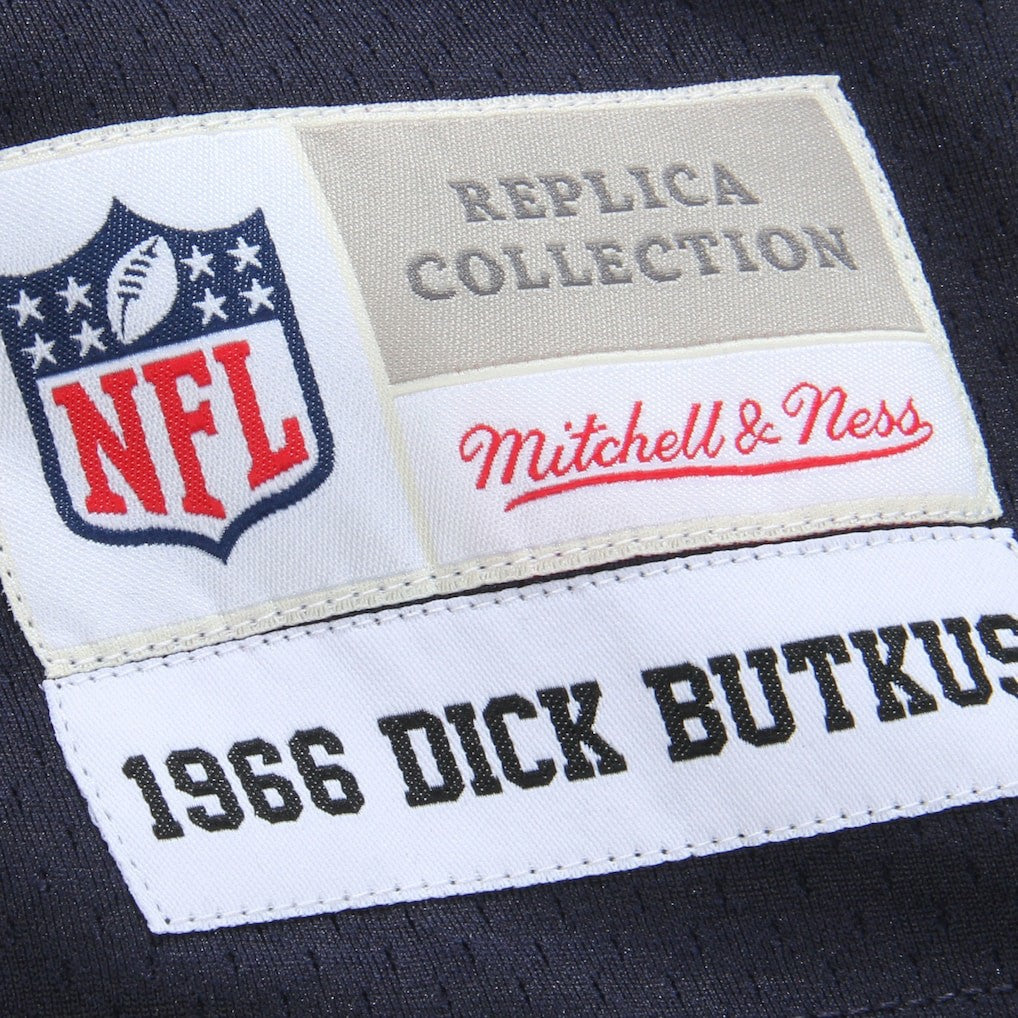 Dick Butkus Chicago Bears Retired Player Legacy Replica Jersey - Navy for sale