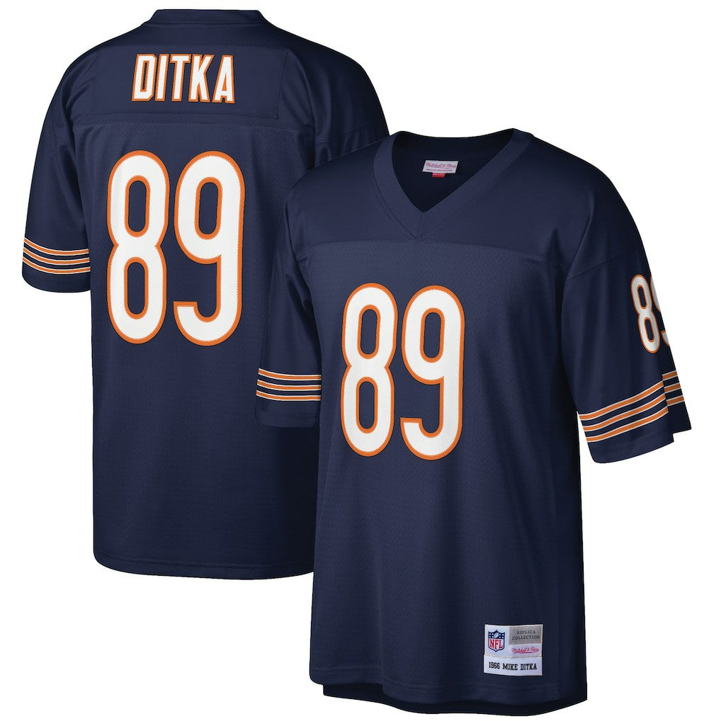 Mike Ditka Chicago Bears Retired Player Legacy Replica Jersey - Navy cheap