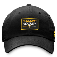 Pittsburgh Penguins Fanatics Authentic Pro Prime Adjustable Hat – Black Hats