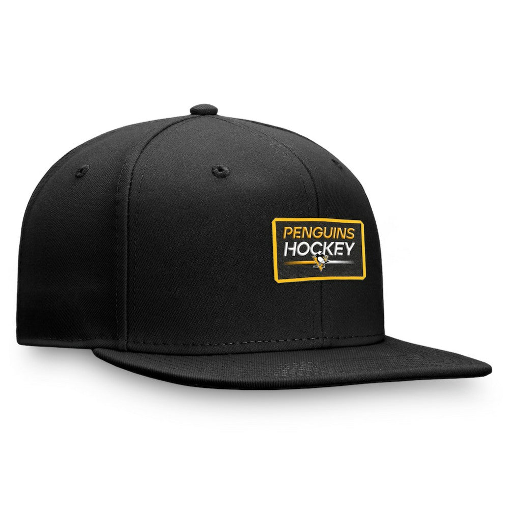 Pittsburgh Penguins Fanatics Authentic Pro Prime Snapback Hat – Black Hats