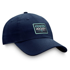 Seattle Kraken Fanatics Authentic Pro Prime Adjustable Hat – Deep Sea Blue Hats