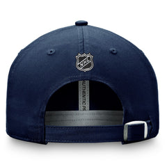Seattle Kraken Fanatics Authentic Pro Prime Adjustable Hat – Deep Sea Blue Hats