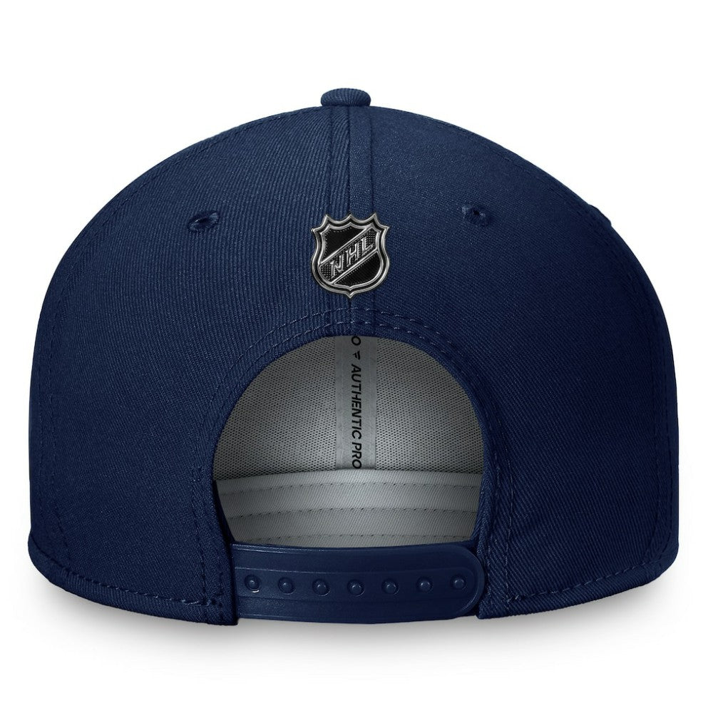 Seattle Kraken Fanatics Authentic Pro Prime Snapback Hat – Deep Sea Blue Hats