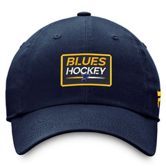St. Louis Blues Fanatics Authentic Pro Prime Adjustable Hat – Navy Hats