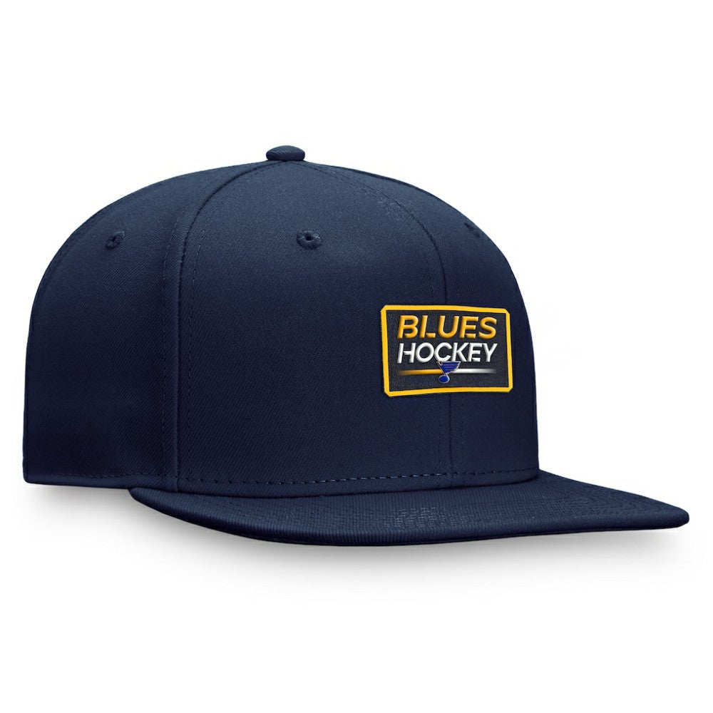 St. Louis Blues Fanatics Authentic Pro Prime Snapback Hat – Navy Hats