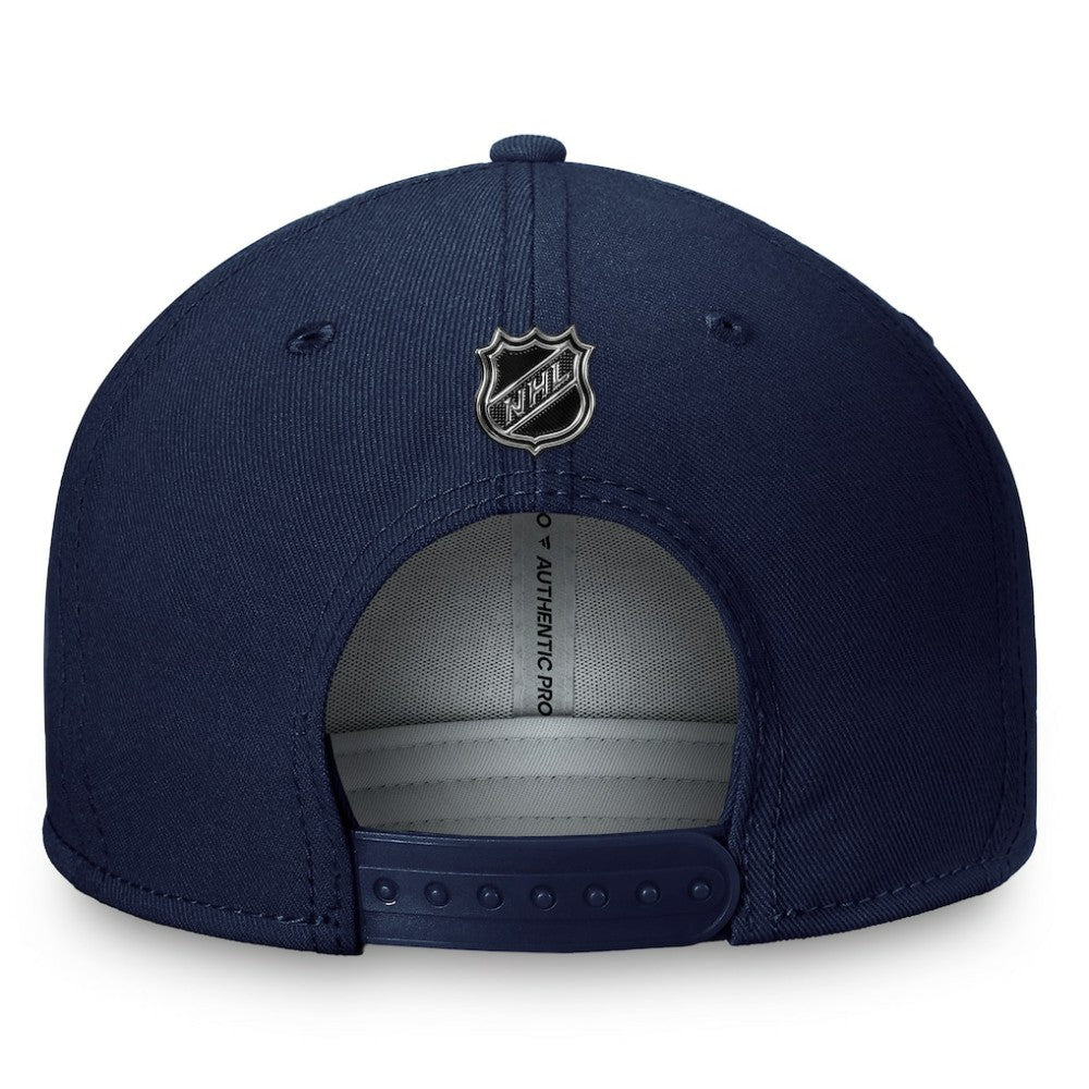 St. Louis Blues Fanatics Authentic Pro Prime Snapback Hat – Navy Hats