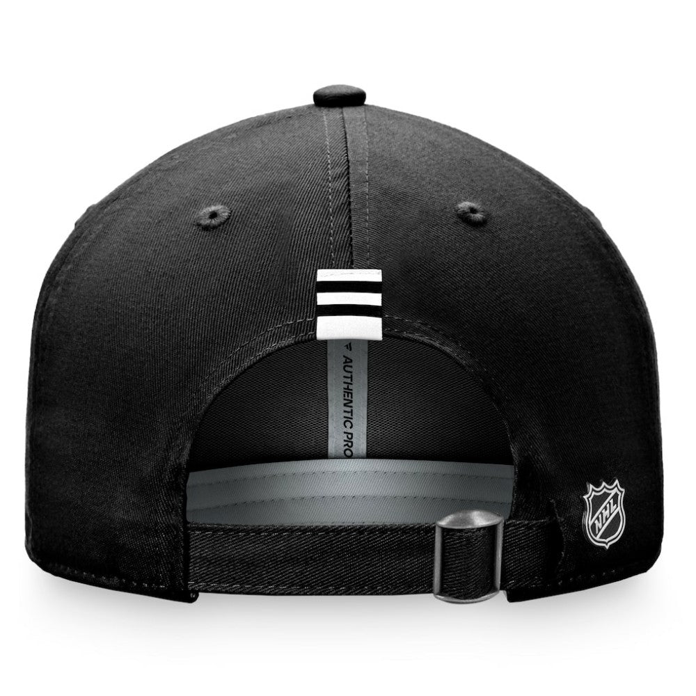 Chicago Blackhawks Fanatics Women's Authentic Pro Rink Adjustable Hat - Black Hats