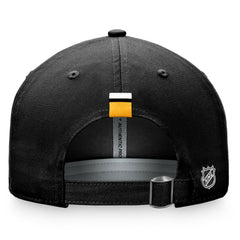 Pittsburgh Penguins Fanatics Women's Authentic Pro Rink Adjustable Hat - Black Hats