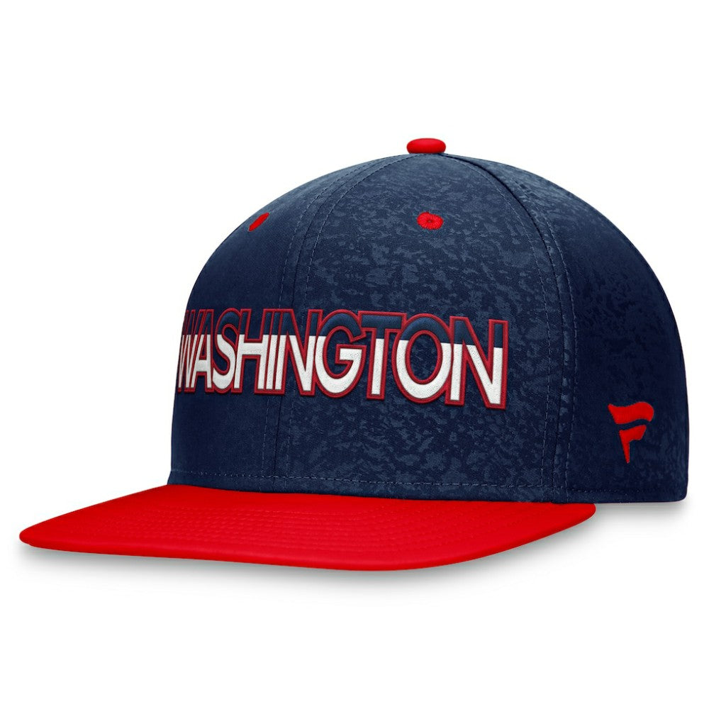 Washington Capitals Fanatics Authentic Pro Rink Two-Tone Snapback Hat – Navy/ Red Hats