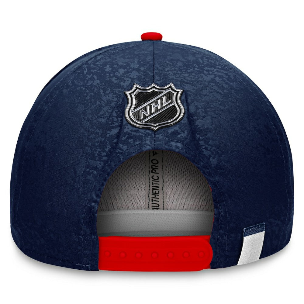 Washington Capitals Fanatics Authentic Pro Rink Two-Tone Snapback Hat – Navy/ Red Hats