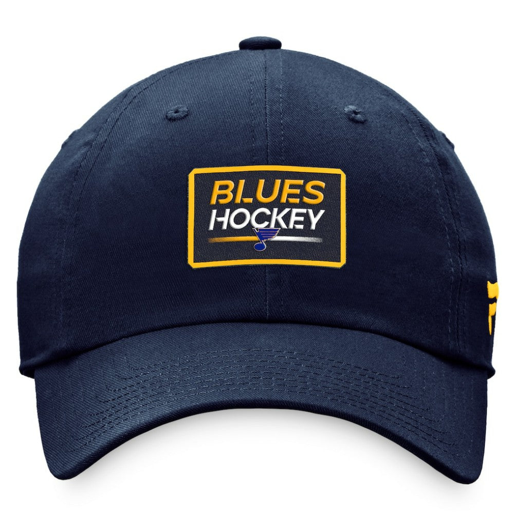 St. Louis Blues Fanatics Women's Authentic Pro Rink Adjustable Hat - Navy Hats