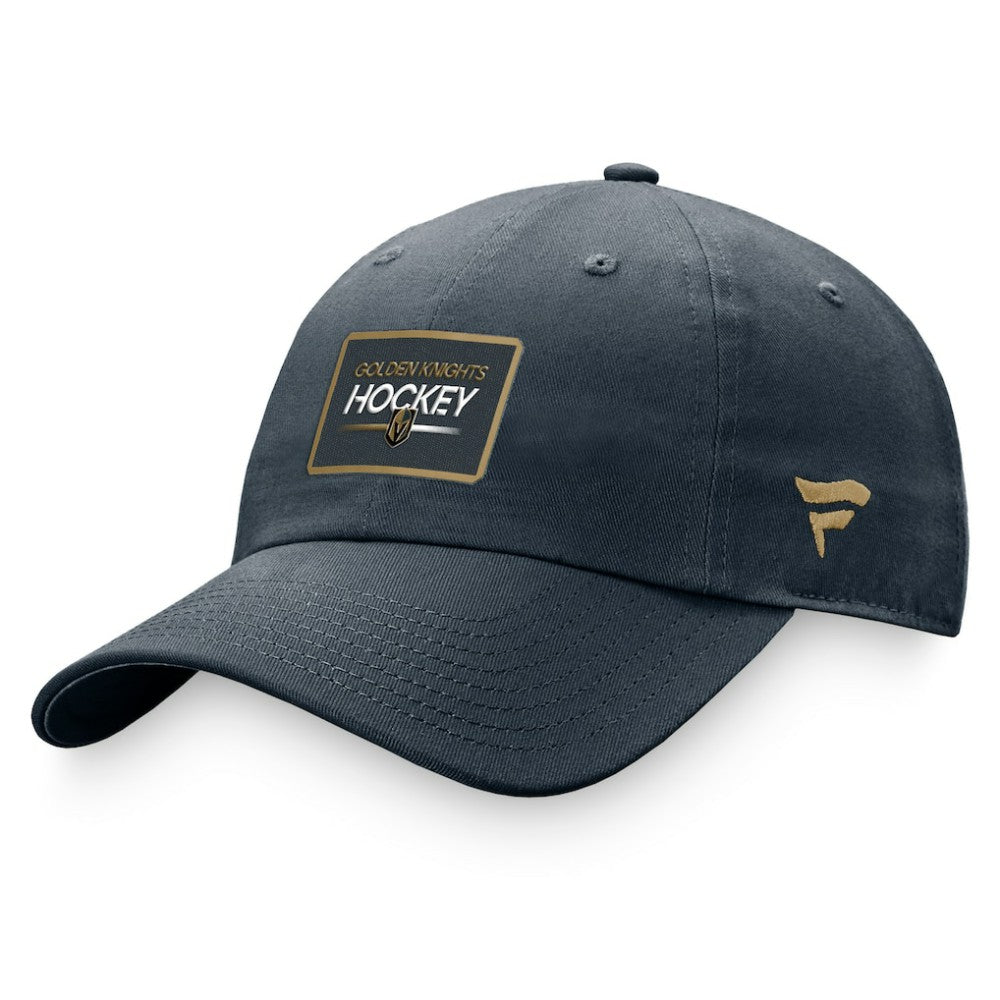 Vegas Golden Knights Fanatics Women's Authentic Pro Rink Adjustable Hat - Charcoal Hats