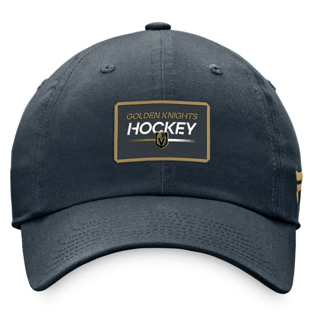 Vegas Golden Knights Fanatics Women's Authentic Pro Rink Adjustable Hat - Charcoal Hats