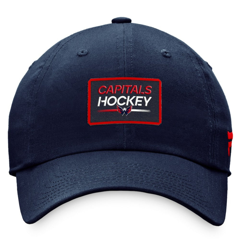 Washington Capitals Fanatics Women's Authentic Pro Rink Adjustable Hat - Navy Hats