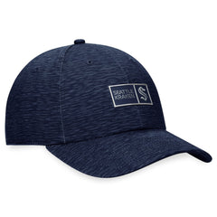 Seattle Kraken Fanatics Authentic Pro Road Adjustable Hat - Deep Sea Blue Hats