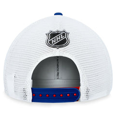 New York Rangers Fanatics Authentic Pro Rink Trucker Adjustable Hat - Red Hats