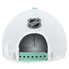Seattle Kraken Fanatics Authentic Pro Rink Trucker Adjustable Hat - Deep Sea Blue Hats