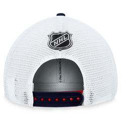 Washington Capitals Fanatics Authentic Pro Rink Trucker Adjustable Hat - Red Hats