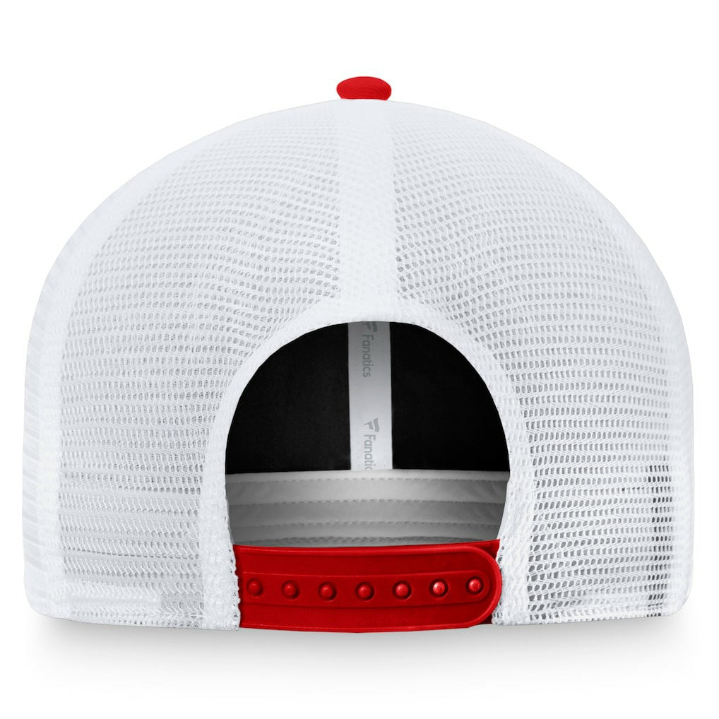 Atlanta Falcons Fundamentals Two-Tone Trucker Adjustable Hat - Black/White outlet