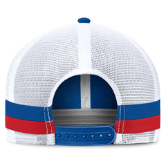 Buffalo Bills Fundamentals Side Stripe Trucker Adjustable Hat - Royal/White on sale