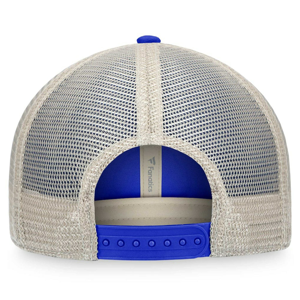 Los Angeles Rams Heritage Trucker Adjustable Hat - Royal/Natural on sale