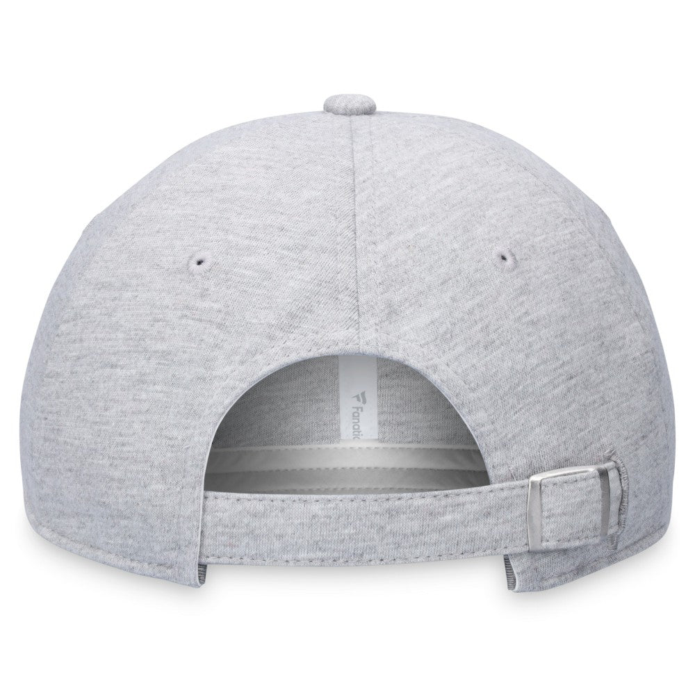 Miami Marlins Logo Adjustable Hat Heather Gray