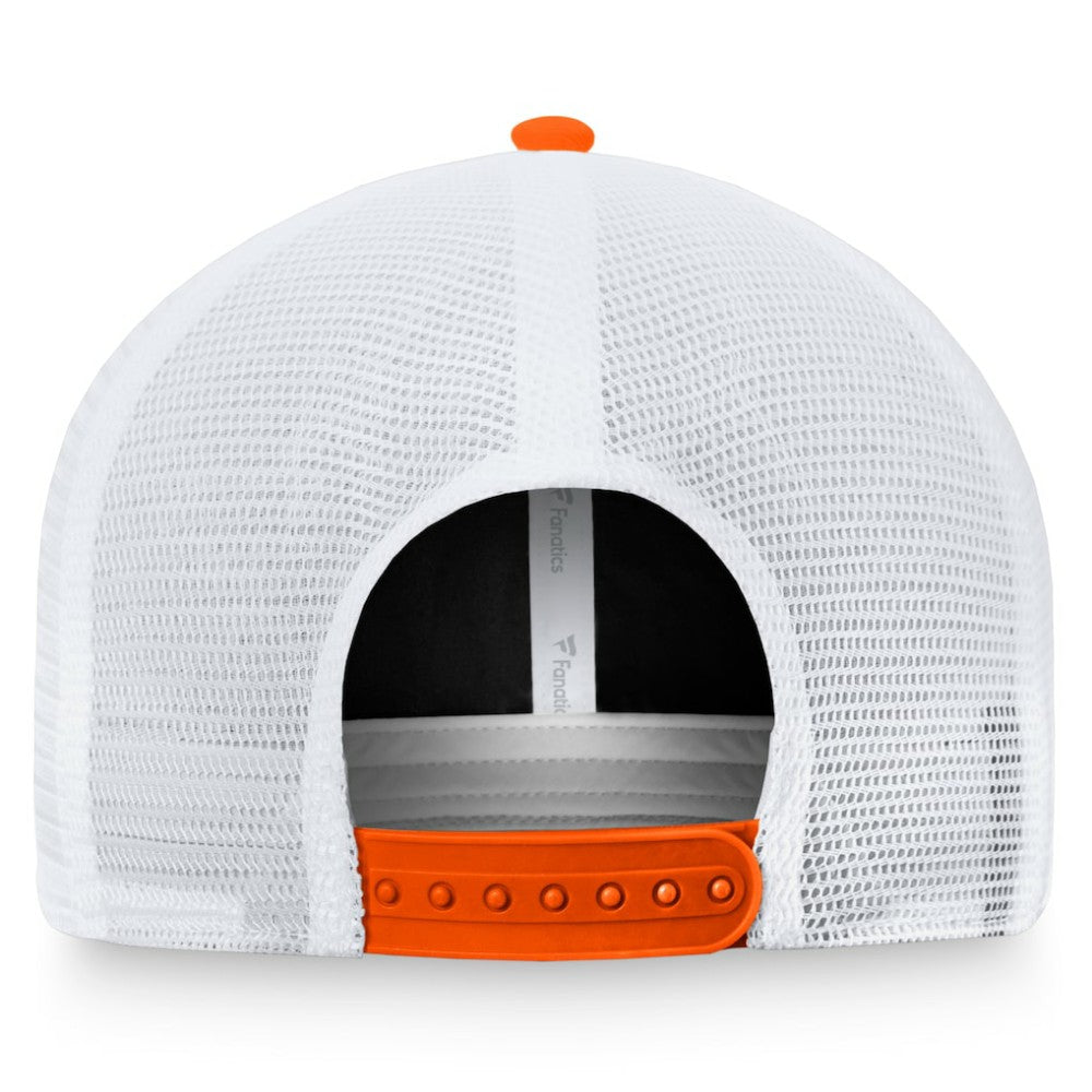 San Francisco Giants Two-Tone Patch Trucker Adjustable Hat Black/Orange
