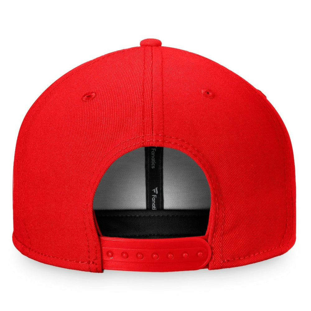 Washington Nationals Circle Script Snapback Hat Red