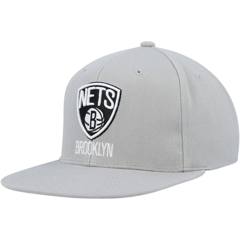 Brooklyn Nets Side Core 2.0 Snapback Hat - Gray cheap