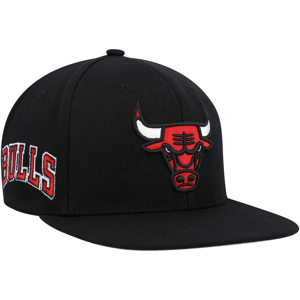 Chicago Bulls Side Core 2.0 Snapback Hat - Black discount