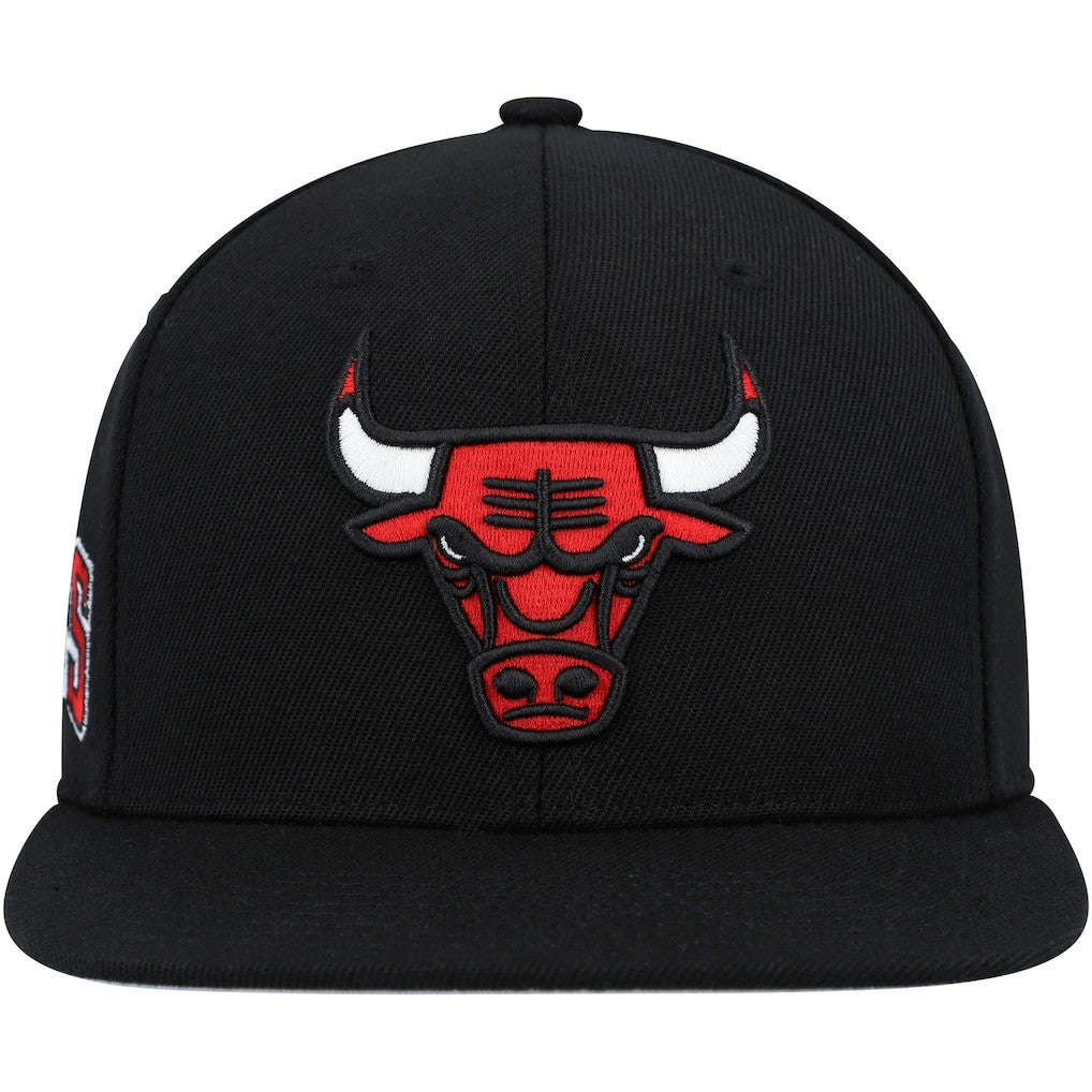 Chicago Bulls Side Core 2.0 Snapback Hat - Black discount