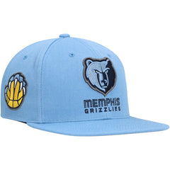 Memphis Grizzlies Side Core 2.0 Snapback Hat - Light Blue shop
