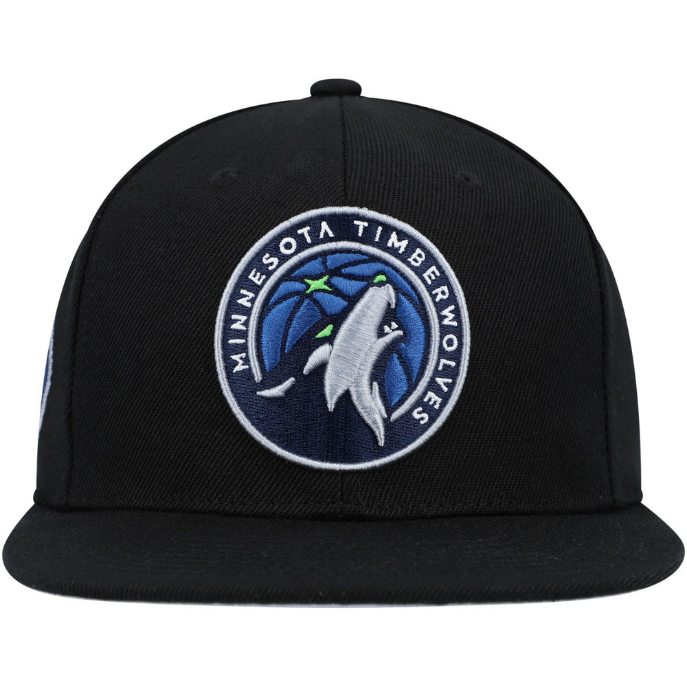 Minnesota Timberwolves Side Core 2.0 Snapback Hat - Black cheap
