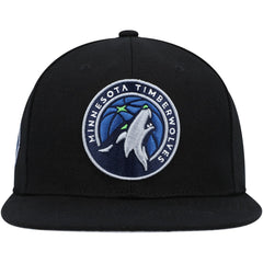 Minnesota Timberwolves Side Core 2.0 Snapback Hat - Black cheap