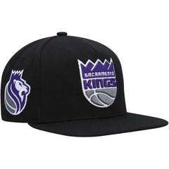 Sacramento Kings Side Core 2.0 Snapback Hat - Black discount