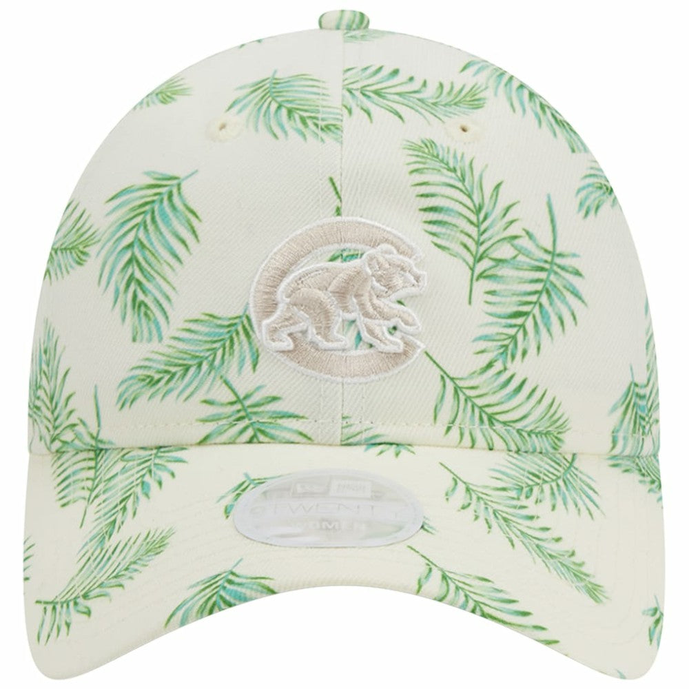 Chicago Cubs Women's Palms 9TWENTY Adjustable Hat White