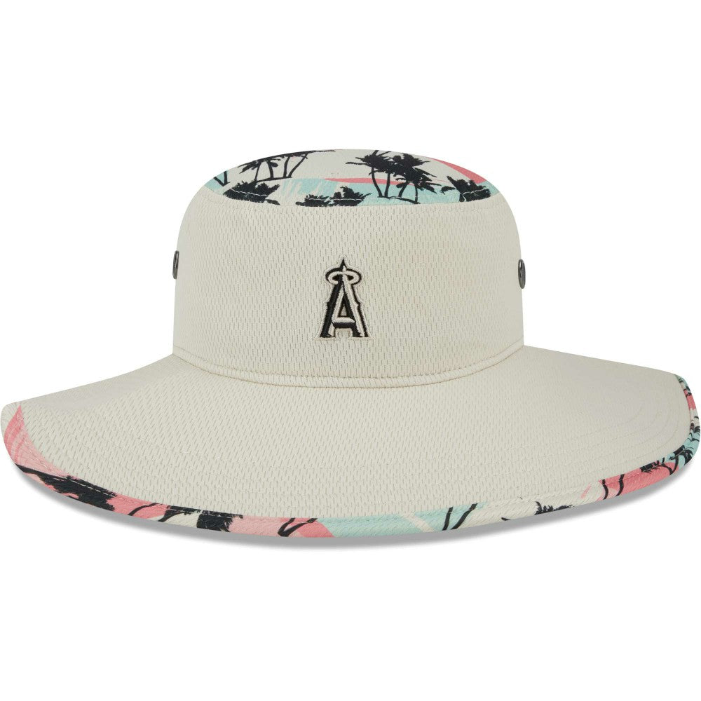Los Angeles Angels Retro Beachin' Bucket Hat Natural