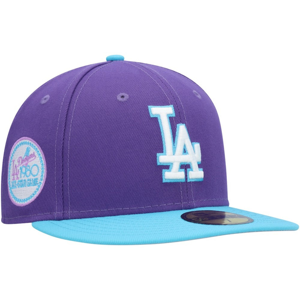 Los Angeles Dodgers Vice 59FIFTY Fitted Hat Purple