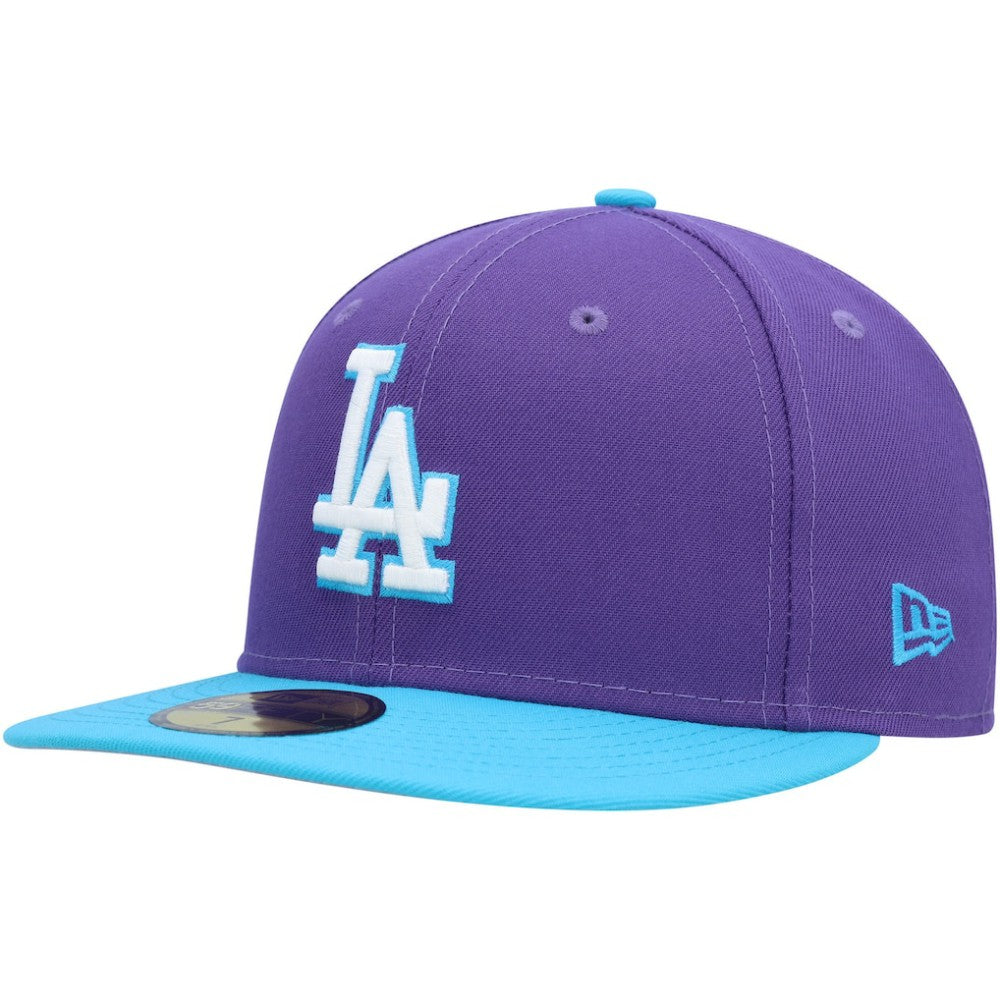 Los Angeles Dodgers Vice 59FIFTY Fitted Hat Purple