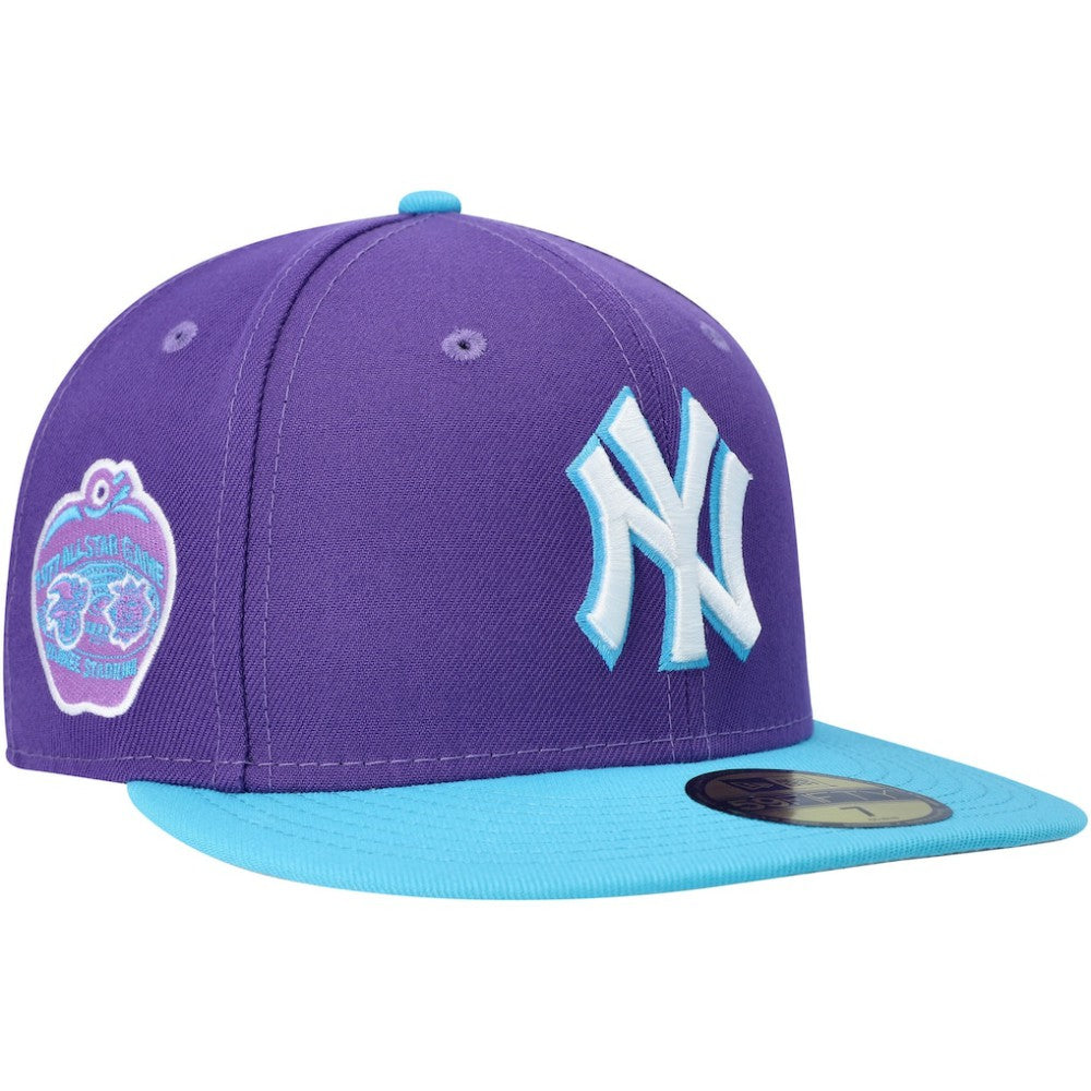 New York Yankees Vice 59FIFTY Fitted Hat Purple