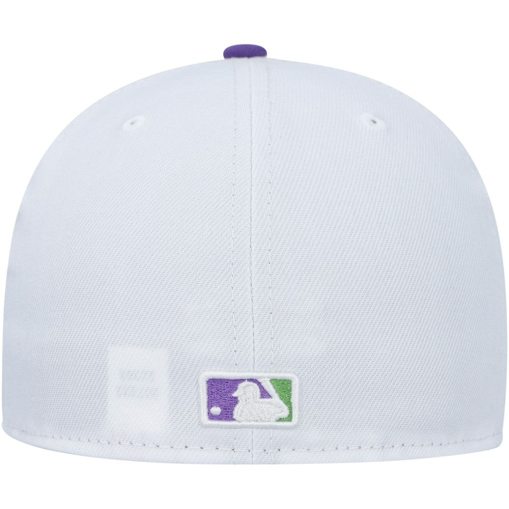 Boston Red Sox  Side Patch 59FIFTY Fitted Hat White
