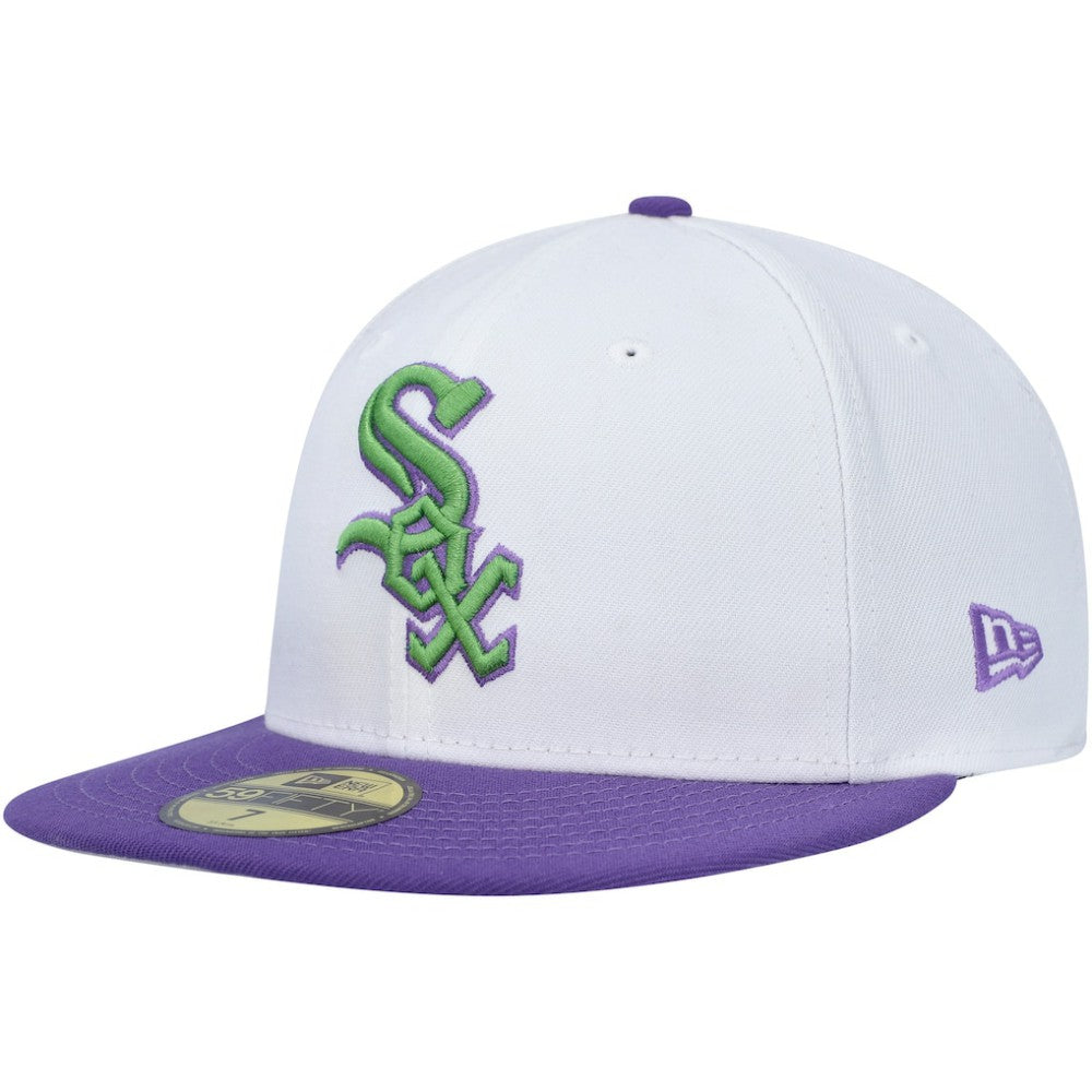 Chicago White Sox  Side Patch 59FIFTY Fitted Hat White