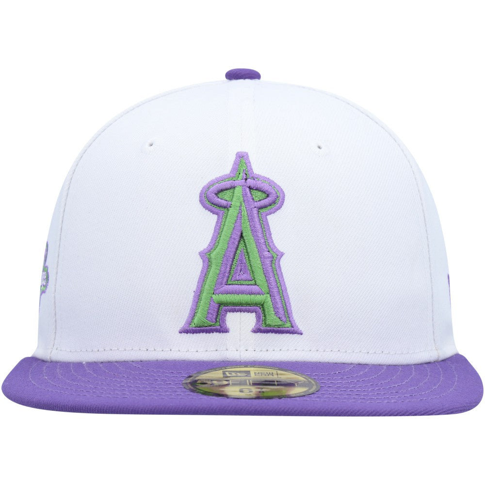 Los Angeles Angels 2002 World Series Side Patch 59FIFTY Fitted Hat White