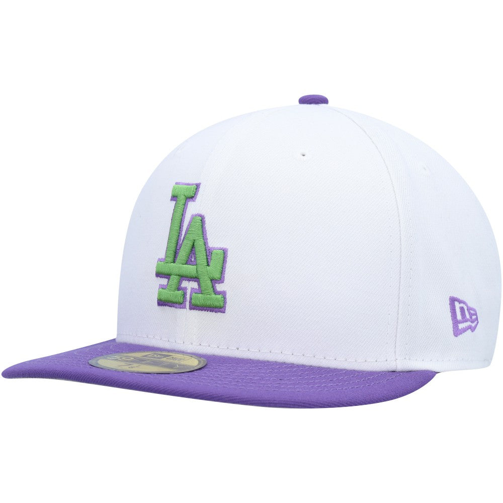 Los Angeles Dodgers 2020 World Series Side Patch 59FIFTY Fitted Hat White