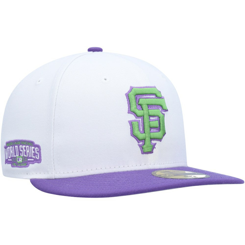 San Francisco Giants 2014 World Series Side Patch 59FIFTY Fitted Hat White